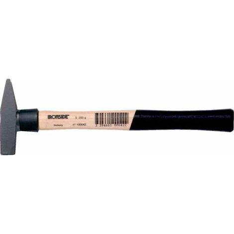 Schlosserhammer 300g mit Stielschutz und Hickory Stiel (1/3)