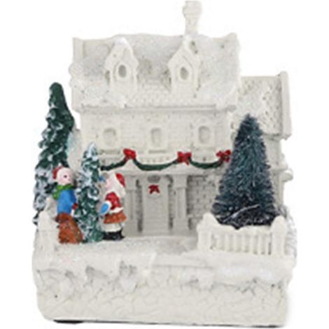 Décoration lumineuse LED « Village enneigé » pour Noël D-- (1/5)