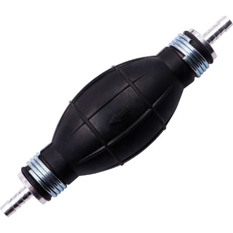 Poire d'amorçage carburant 8 mm, pompe à main universelle pour essence, gasoil, huile, eau – DELKEVIC (1/5)
