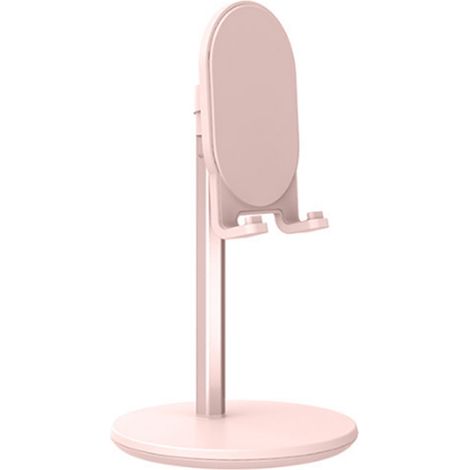 Support Téléphone Portable - Réglable en Hauteur et en Angle - Compatible Smartphones et Tablettes - Base Stable en Alliage d'Aluminium - 1 Pièce (1/5)