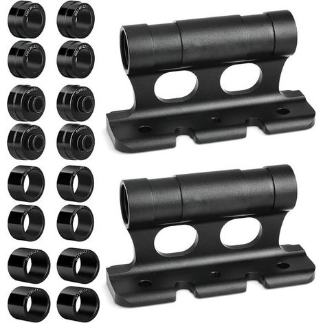 Obere Halterung für Fahrrad-Vorderradgabeln aus Aluminium – 2er-Pack – Schnellspanner – Für verschiedene Gabelgrößen – Ein Zubehör für Radsportbegeisterte (1/5)