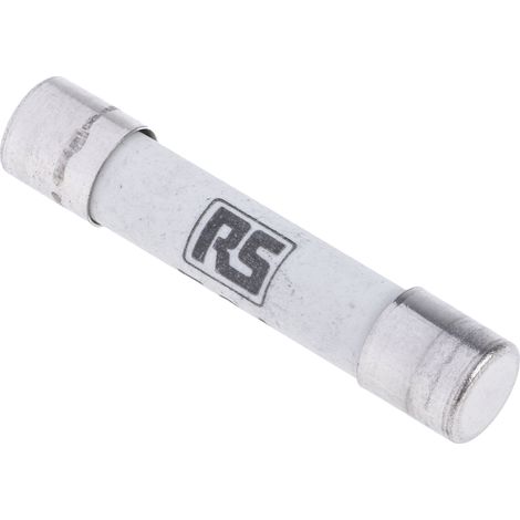 Cartouche fusible RS PRO, 2A, 6.3 x 32mm, Type F, 500V c.a. (1/2)