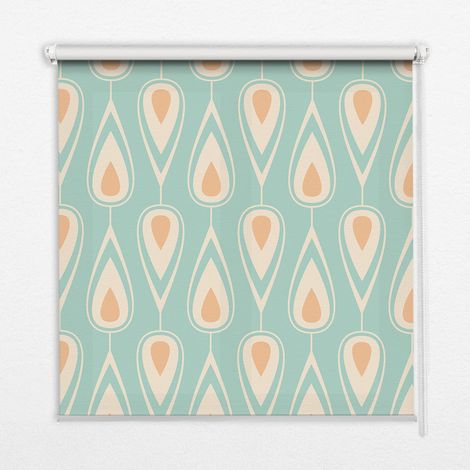 Tenda a Rullo Interna per Finestra - Tenda Filtrante Luce - Tenda Privacy - Tenda Decorativa Rettangolare - Rullo per Interni - (130 cm x 140 cm) - Avocado colorato