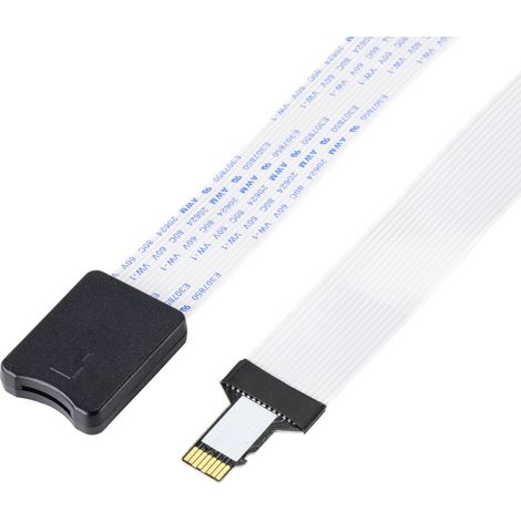 TRU COMPONENTS Kabelsatz Raspberry Pi®, Banana Pi, Asus, Rock Pi [1x MicroSD-Stecker - 1x MicroSD-Ka (1/3)