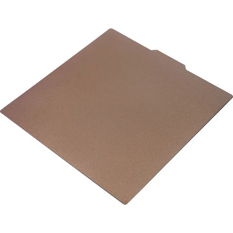 Plaque Magnétique PEI Double Face Adhésive Forte pour Imprimante 3D Voron 350x350mm, Surface Acier Aimantée Anti-Déformation, Démoulage Facile, Feuille 13.78x13.78in (1/5)