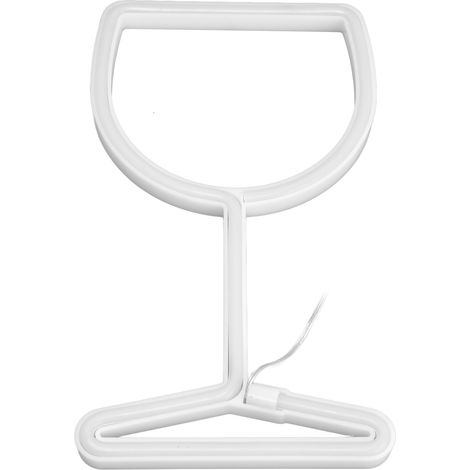 Enseigne lumineuse néon rouge à double alimentation, source lumineuse LED, conception suspendue à économie d'énergie (1/5)
