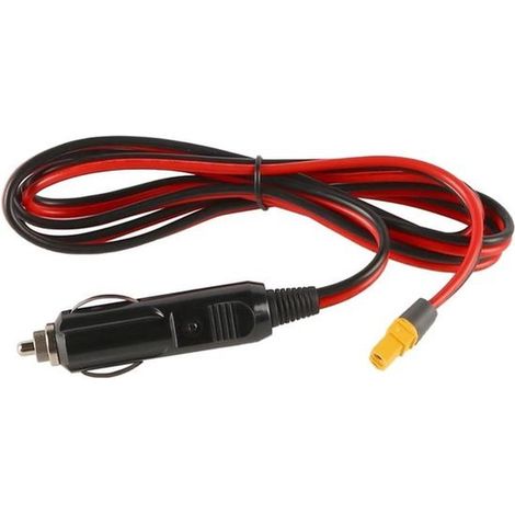 Cable de carga de alta potencia con conector XT60 de 14 AWG para automóviles, camiones y autocaravanas. (1/2)