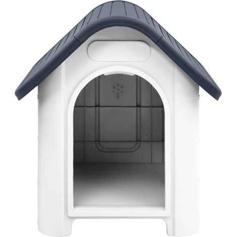 Maison Exclusive - Hundehütte Grau 59x75x66 cm Polypropylen