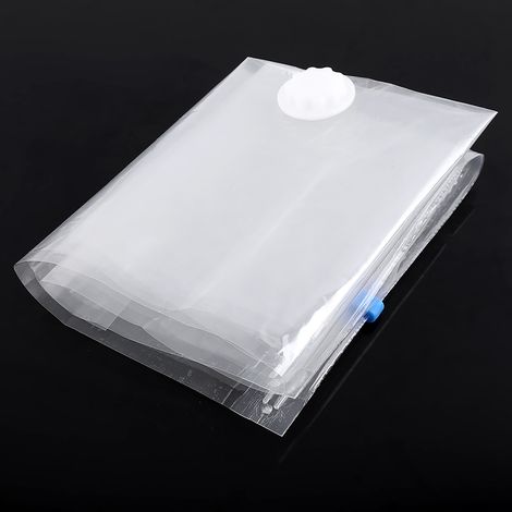 Grands sacs de rangement sous vide compressés, organiseurs pratiques pour maison, économiseurs d'espace 60x80cm, lot de rangement (1/5)