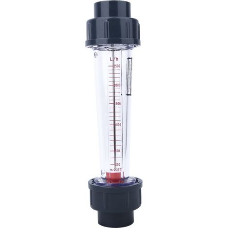 Débitmètre de liquide LZS-25(D) 2502500 L/h, boîtier en plastique ABS, haute précision (1/5)