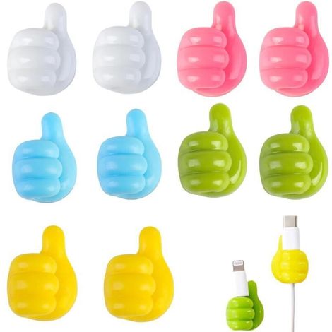 Paquete de 30 ganchos autoadhesivos para cocina, baño, oficina y refrigerador. (1/4)
