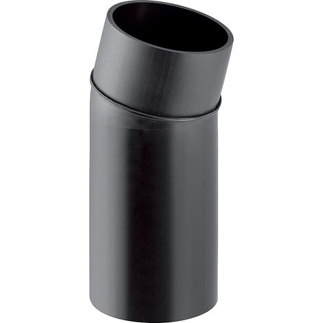 Geberit PE Bogen mit langem Schenkel 15 Grad, Außendurchmesser 110mm (1/5)