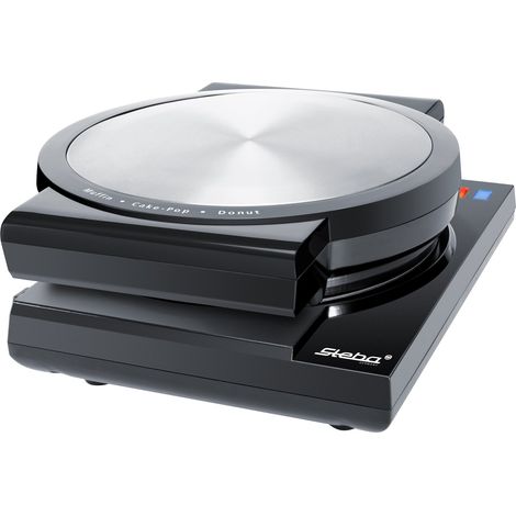 Steba Elettrodomestici Cake Maker 3 in 1, 3 piastre antiaderenti per cake pop, muffin e ciambelle, le piastre sono facilmente rimovibili premendo un pulsante, con supporto per Cake Pop e bastoncini, (1/4)