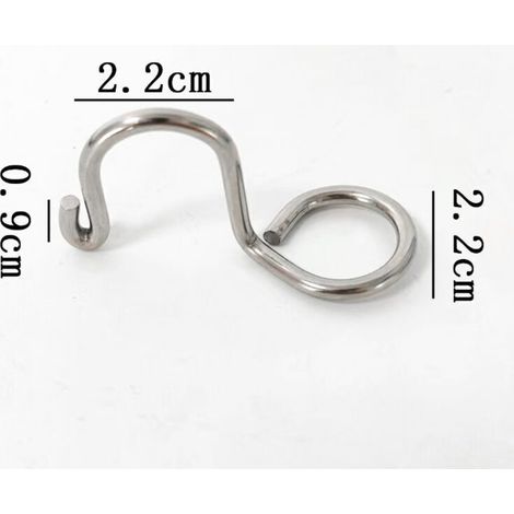 Crochets de rallonge pour cintres – Lot de 45 pièces en métal robuste, design cascade compact pour rangement optimisé dans placard bois