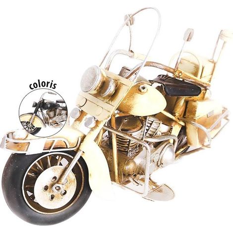 Statuette moto en métal 28 cm Modèle 1 (1/2)