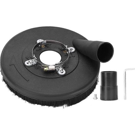 Hotte d'aspiration de poussière de 7 pouces pour meuleuses d'angle 180/230 mm B-180G