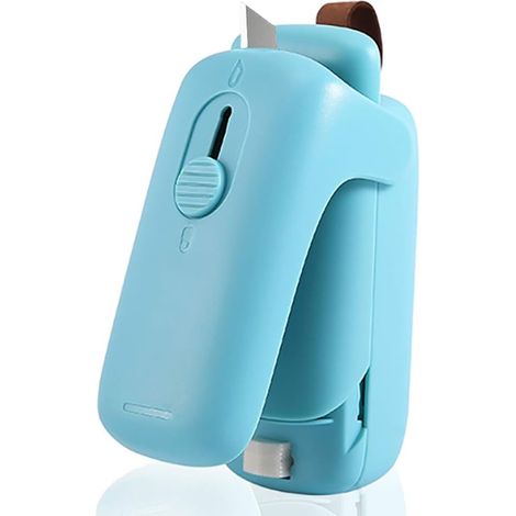 Scelleur De Sachets - Scelleur Et Coupeur Portable Pour Aliments - Fonctionne Sans Préchauffage - Compatible Avec Sachets En PP PE PVC Jusqu'à 0,3 mm - 1 Pièce (1/5)