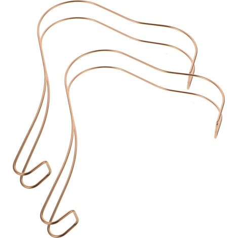 Présentoir Pour Chaussures En Acier Inoxydable 2 Pièces, Support Métallique Élastique Pour Talons Hauts, Embauchoirs Semelles De Forme, Pour Magasin Et Rangement Chaussures (1/5)