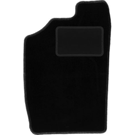 Alfombrilla de conductor negra para Daihatsu Cuore V hatchback (1997-2003) (1/5)