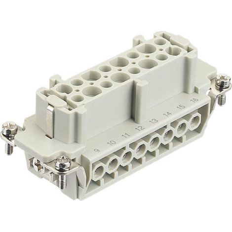Scame inserto femmina 16 poli connessione a vite 16a 933.0162701 (1/2)