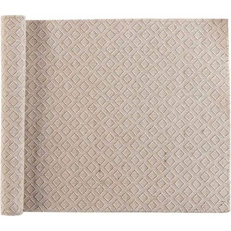 Chemin de Table en Jute "Danity" 35x140cm Beige (1/4)
