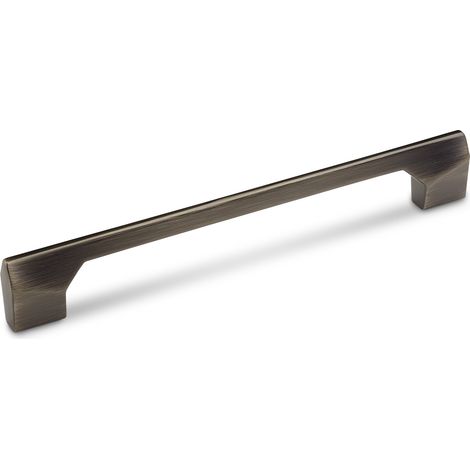 Möbelgriff SW70 BA 160 mm Edelstahloptik dunkel (1/3)