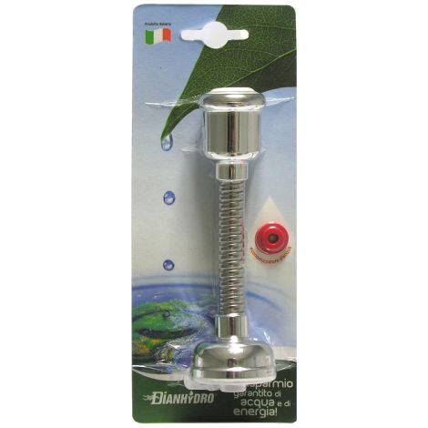 Ae'rateur a' jet flexible pour robinetterie d'e'vier de cuisine filete'e avec effet douche et e'conomie d'eau garantie