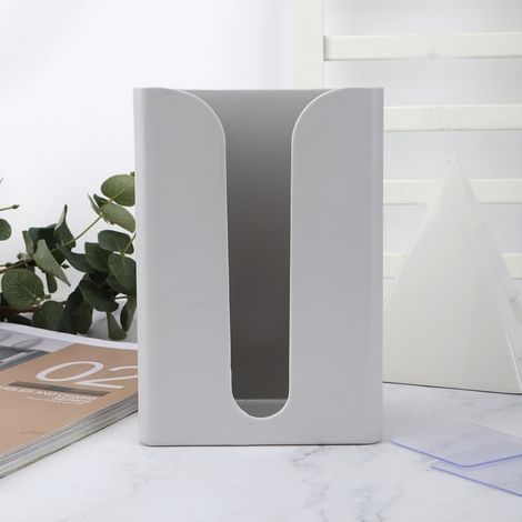 Wandmontierter Toilettenpapierhalter ohne Bohren, Taschentuchbox und Badezimmeraufbewahrung, ideal für Zuhause. (1/5)