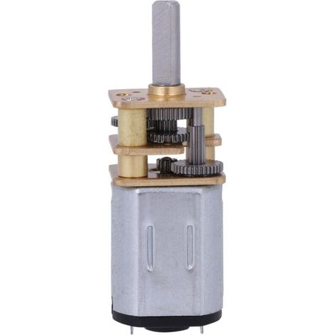 N20 Metallgetriebemotor, 3–12 V Gleichstrom, variable Drehzahl 50–2000 U/min, für Robotikprojekte