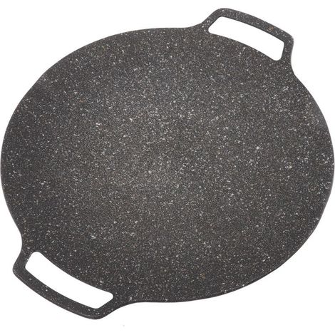 Plaque de Barbecue coréenne, poêle circulaire antiadhésive pour la maison, poêle d'extérieur, Type universel 30cm (1/5)
