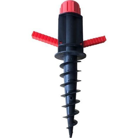 Pied d'ancrage pour parasol de plage, base de support de parapluie, parasol inséré au sol, utilisé pour parasol extérieur, parasol de plage, support de parasol (1/5)