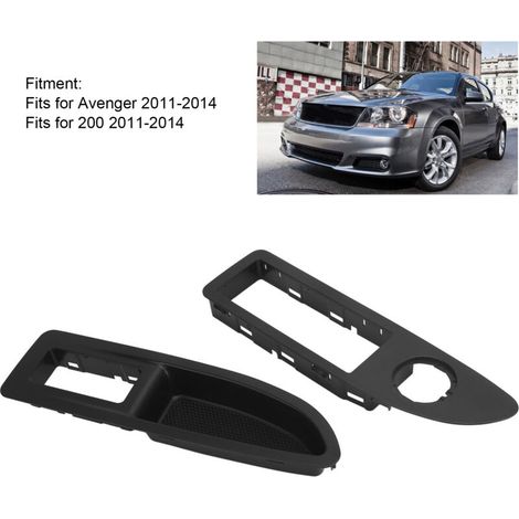 Écusson interrupteur fenêtre 68223848AA pour Dodge Avenger 2011-2014 - Lot de 2 pièces (1/5)