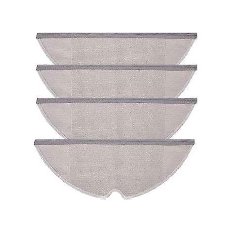 Lingettes de rechange pour aspirateurs Roborock, lingettes de nettoyage en microfibre durable (lot de 4), ultra-absorbantes, répartition uniforme de l'eau, éliminent la saleté (1/5)