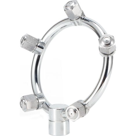 Buse de brumisation ronde à filetage femelle G1/4, 5 têtes, pour humidificateur de jardin. (1/5)