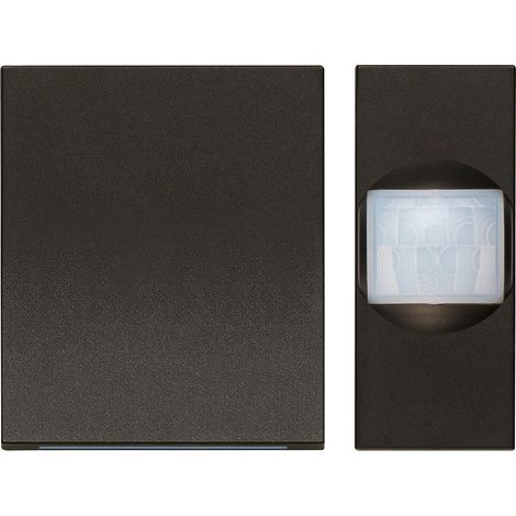 VIMAR - 0K30389.G Schwarze LED-Nachttischlampe + IR-Kit