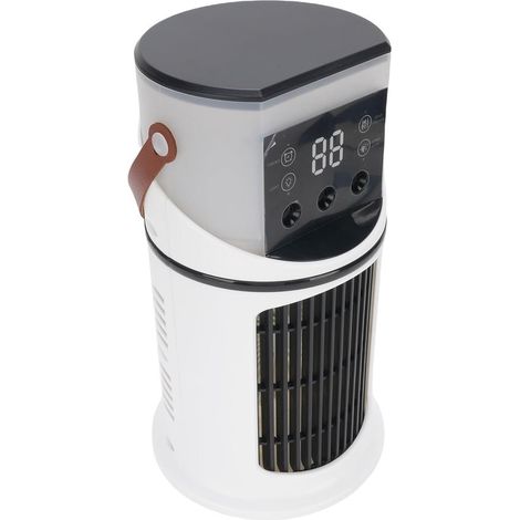 Raffrescatore d'aria portatile - Mini condizionatore - Raffreddamento personale - Funzionalità 4 in 1 - 28P x 16L x 16A cm - Bianco (1/5)