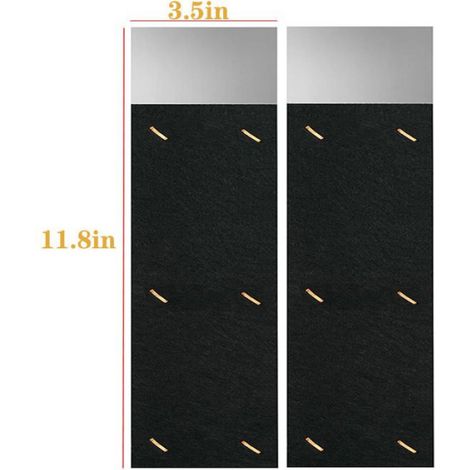 Lot de 2 amortisseurs de bruit pour gouttières, anti-goutte, absorption acoustique pour tuyaux de descente S (1/5)