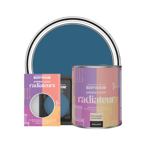 Rust-Oleum Peinture pour radiateurs brillante - Cobalt (1/3)