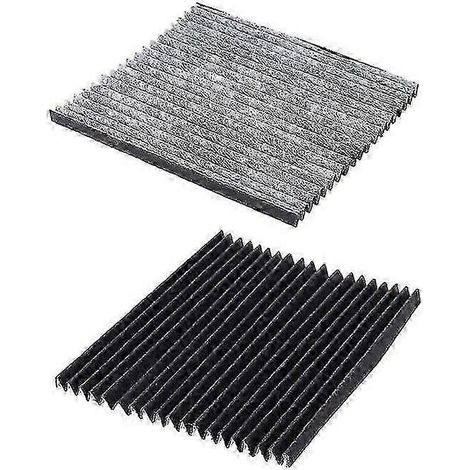 Confezione da 2 filtri dell'aria di ricambio per frigoriferi Electrolux Eafcbf, con membrana filtrante a carboni attivi. Accessori per frigoriferi. (1/5)