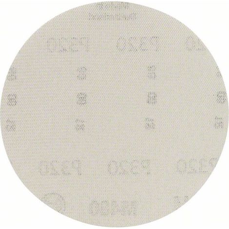 Bosch feuille abrasive M480 Net Best for Wood and Paint 115 mm 320 5 pièces (1/4)