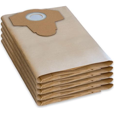 5 pièces de sacs d'aspirateur LIDL PWD 25, 30, PNTS 23, 30, 1400, 1500 A1, A2, B1, C1, D1, B2, B3, E2, C4, D5, F2, H4 (1/5)