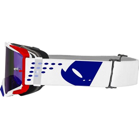 Gafas UFO 2025/09 Core 2.0, color blanco/rojo, lente azul. (1/2)