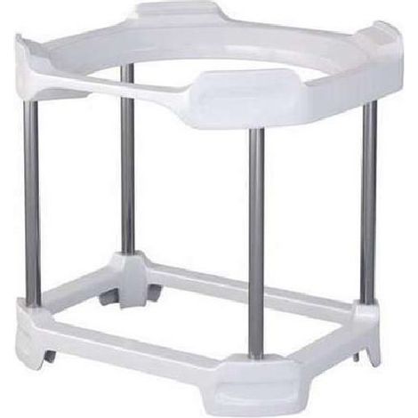 Trépied chauffe-eau ajustable mural 50-200L – Compatible chauffe-eau Atlantic – Installation facile sans mur porteur (1/6)