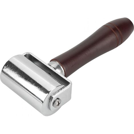 CCYKXA 60mm Platinum Tools Leather Press Edge Roller Leather Edge Folder High Carbon Steel Solid Leather Working Roller Leatherworking Glued Layer Rolling Tool (1/5)