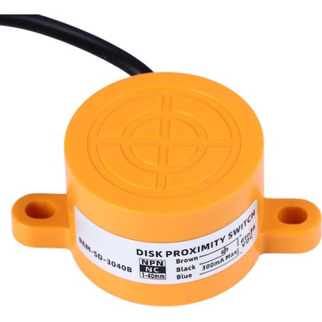 Capteur de proximité inductif haute précision à réponse rapide NPN CC 3 fils NC, 6-36 V CC (1/5)