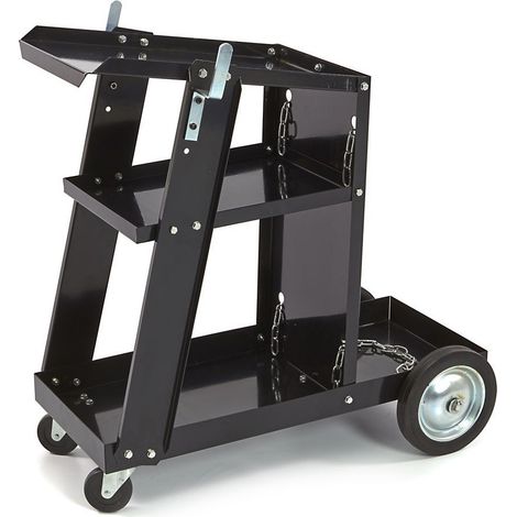 CARRO PARA MAQUINA DE SOLDAR TIG.PLASMA,MIG CON SOPORTE PARA BOMBONA DE GAS PARA SOLDADURA 45KG (1/3)