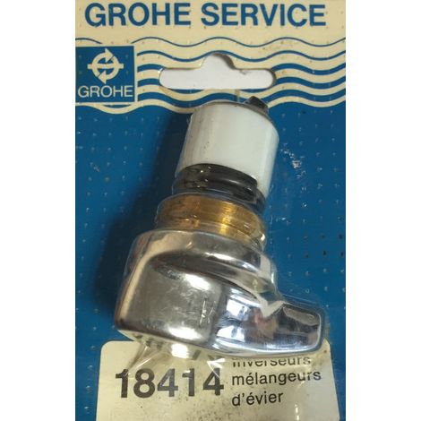 Grohe 18414 Mezclador de fregadero completo desviador