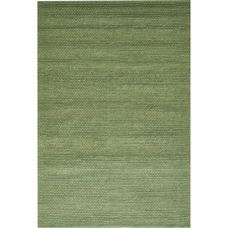 Tapis en Laine Forme Rectangulaire Décoratif 200 x 300 cm Vert Kordea (1/5)