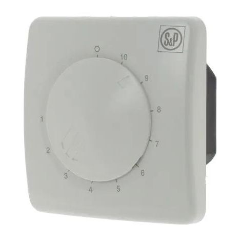 Venture Industries Variador electrónico blanco 80x80x57 mm
