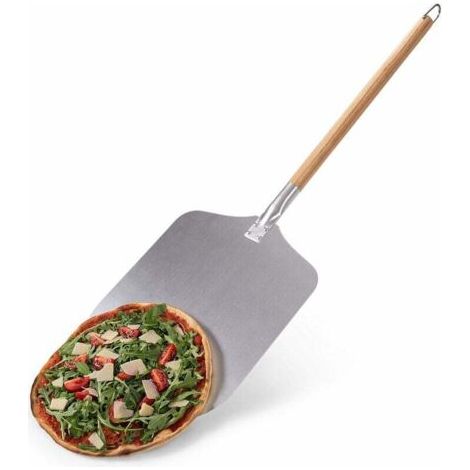 DEESSE SHOP-12 Pouces Pelle A Pizza - Spatule Professionnelle Cuisson Authentique - Pelle Pizza Haute Qualité - Pelle à Pizza Aluminium et Bois - RWAccessoire de four à pizza (1/5)